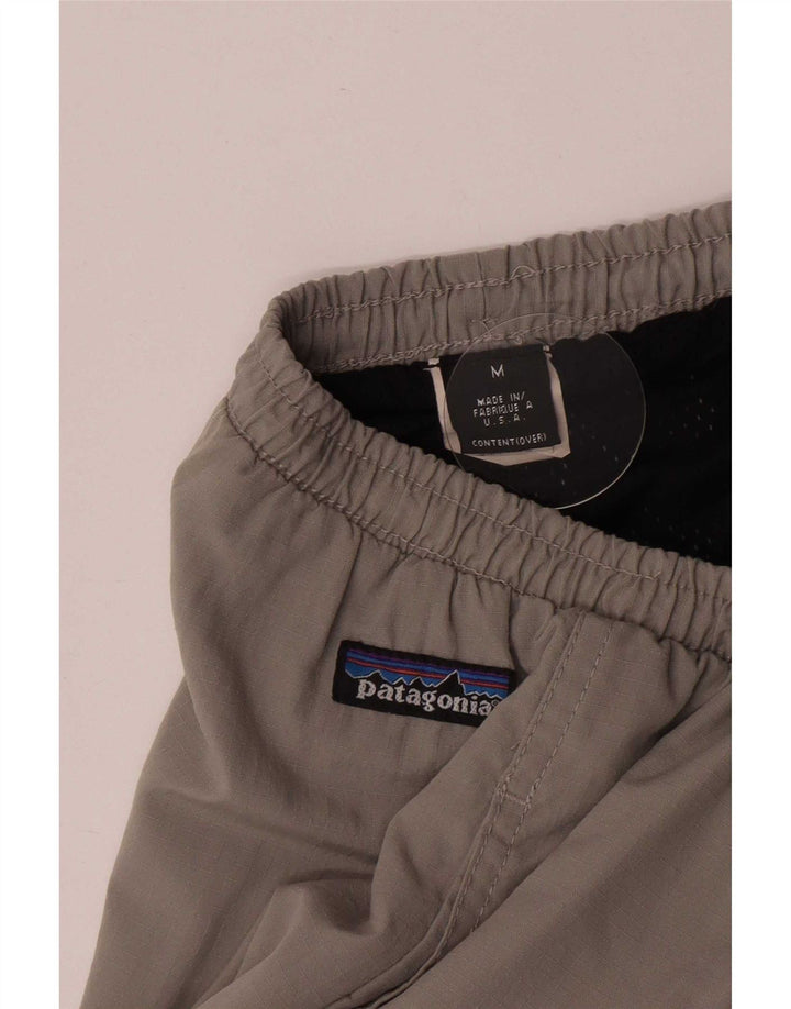 Pantaloni scurți sport Patagonia pentru bărbați, nailon gri mediu