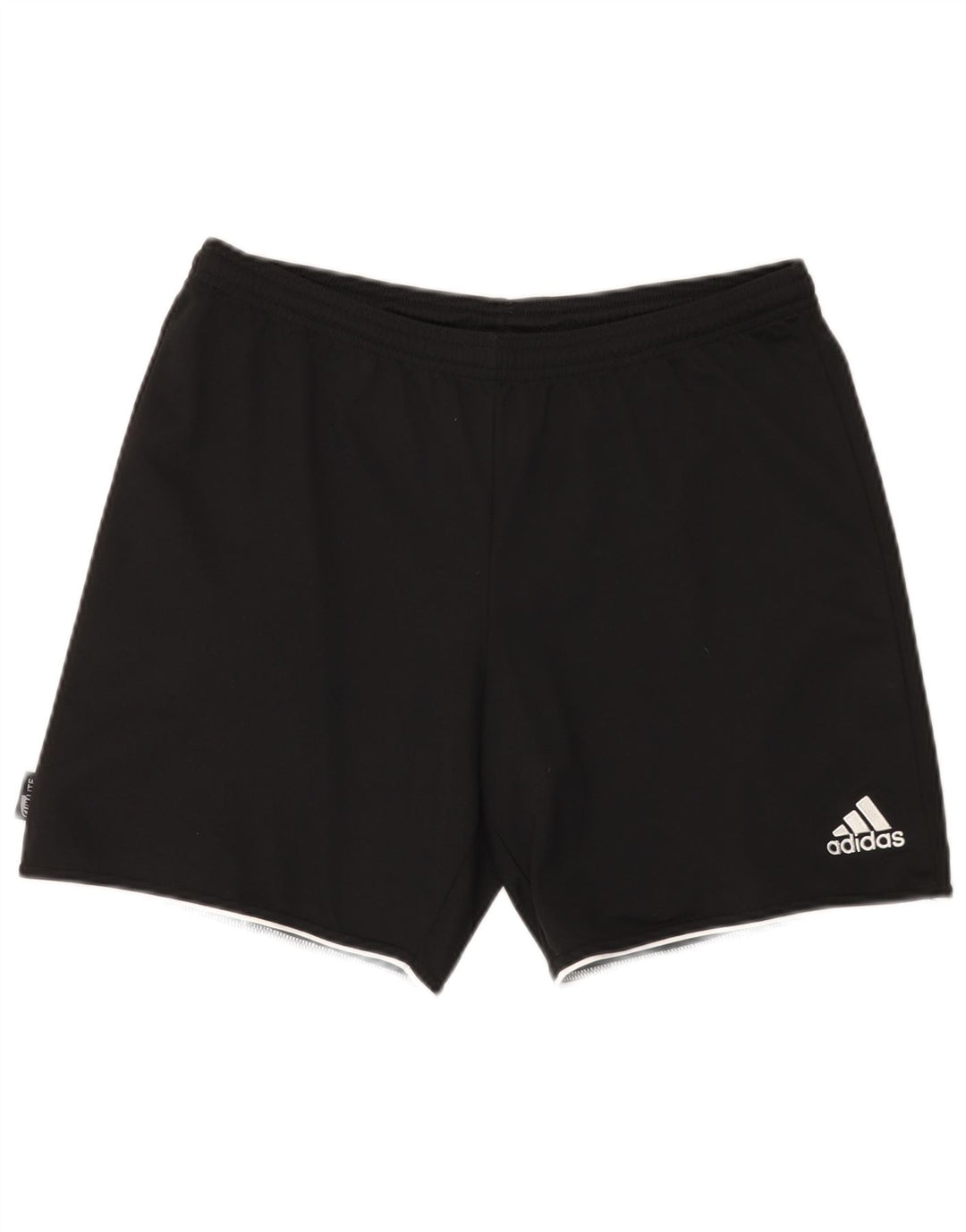 Pantaloni scurți sport pentru bărbați Adidas Climalite, poliester mediu negru