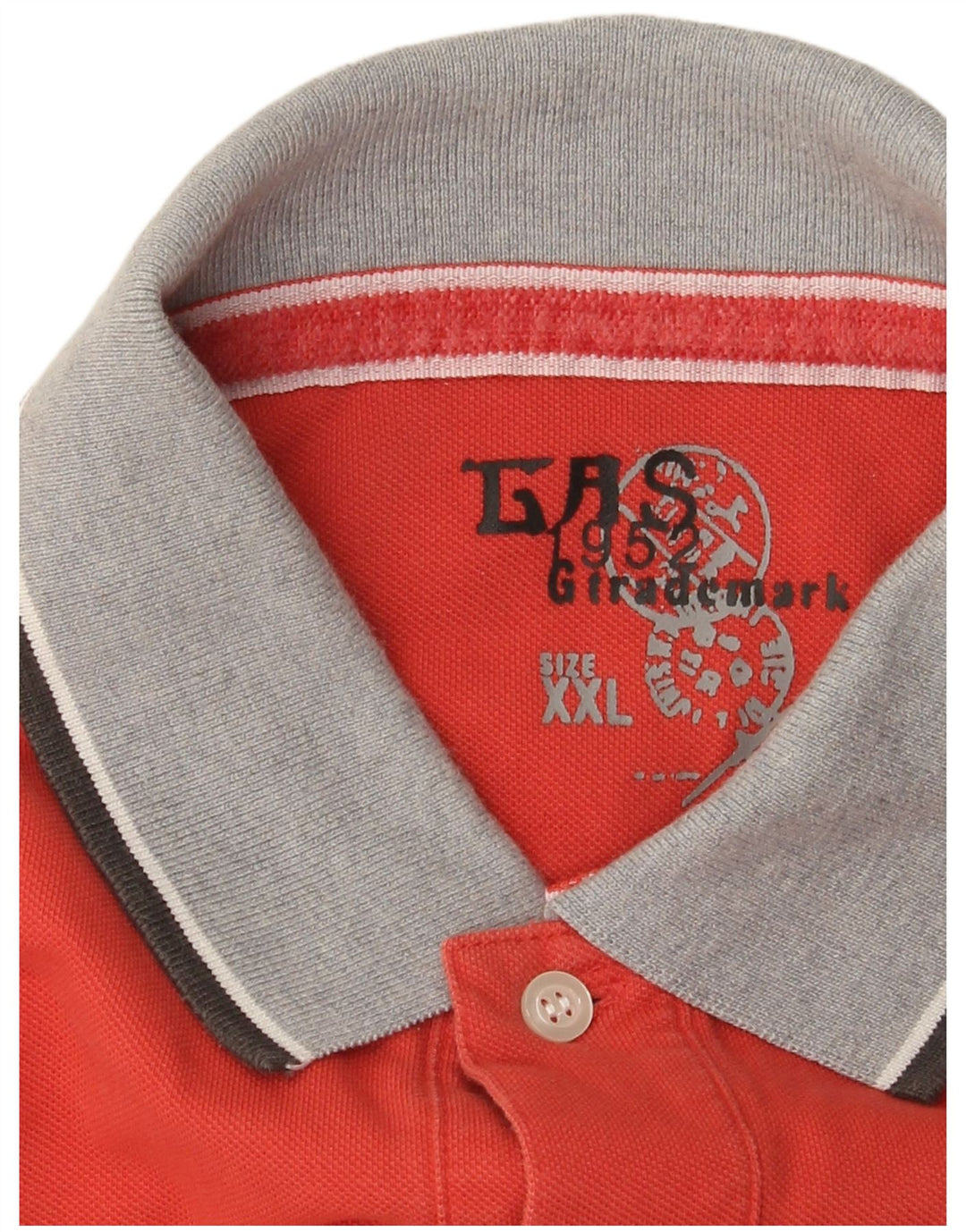Tricou polo pentru bărbați Gas 2XL portocaliu