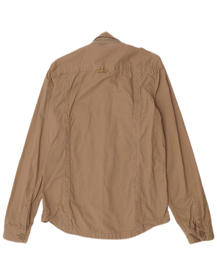 Cămașă militară pentru bărbați Superdry, mare, bej, bumbac
