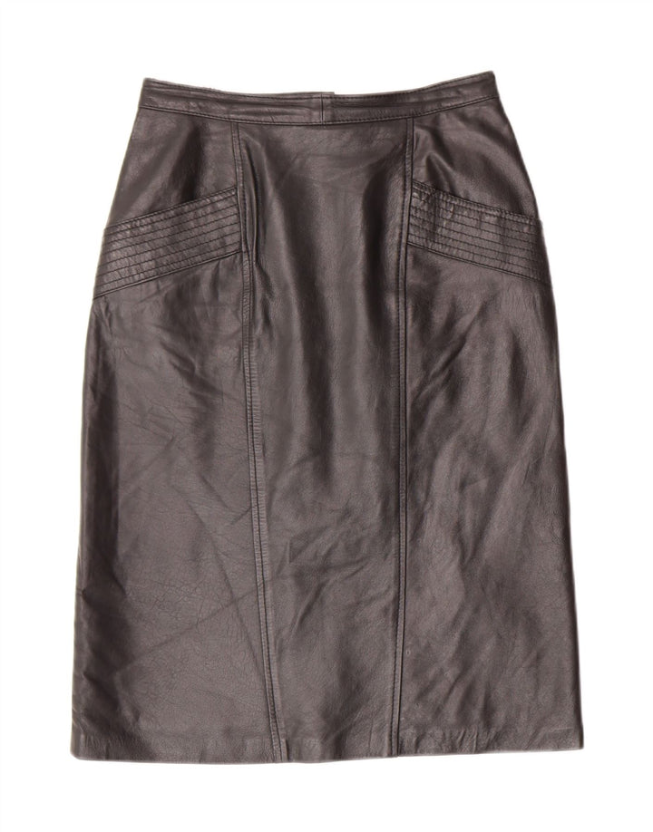 VINTAGE Womens Straight Skirt IT 42 Medium W26  Black Vintage Vintage and Second-Hand Vintage from Messina Hembry 
