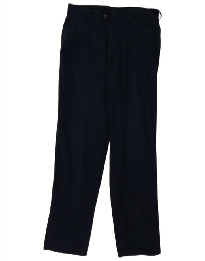 Belfe & Belfe Pantaloni drepți pentru bărbați L32 L32 Bleumarin