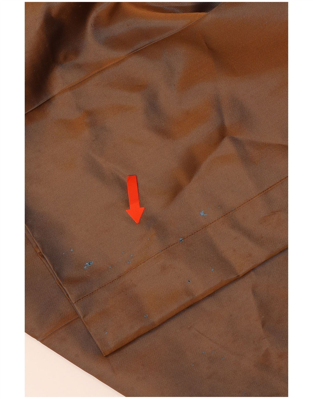 LA PERLA Pantaloni drepți casual Marvel pentru femei IT 44 Medium W28 L28 Maro