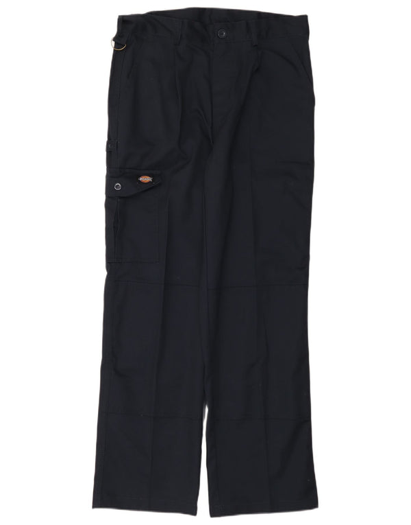 Pantaloni cargo drepti pentru bărbați Dickies W32 L30 poliester bleumarin