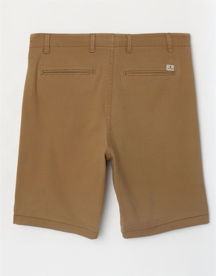 Pantaloni scurți chino obișnuiți Jack & Jones pentru bărbați, mediu W32, bumbac kaki