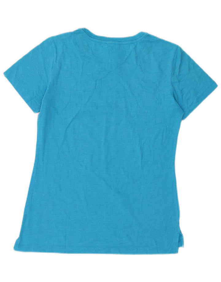 Tricou grafic pentru femei CHAMPION Heritage Fit Top UK 12 Medium Blue