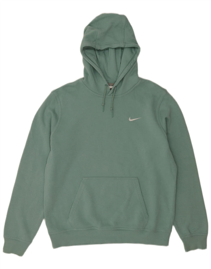 Pulover Nike pentru bărbați cu glugă, mare, albastru, bumbac