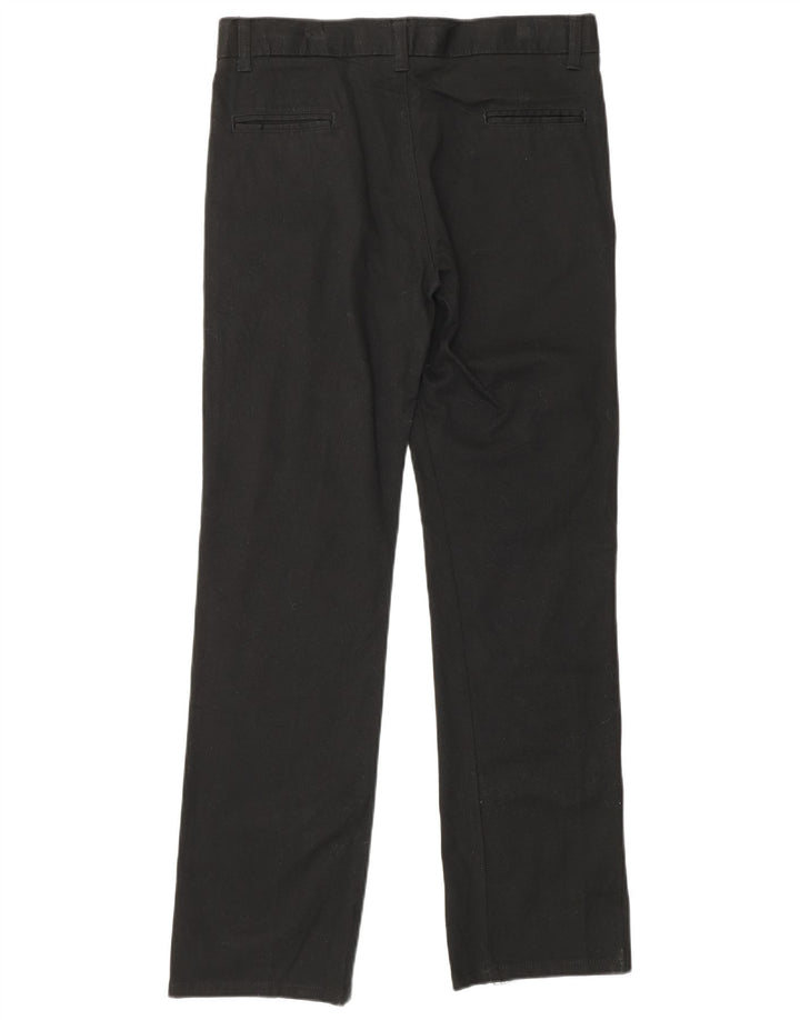 Pantaloni chino pentru băieți, 15-16 ani L29 L30, bumbac negru