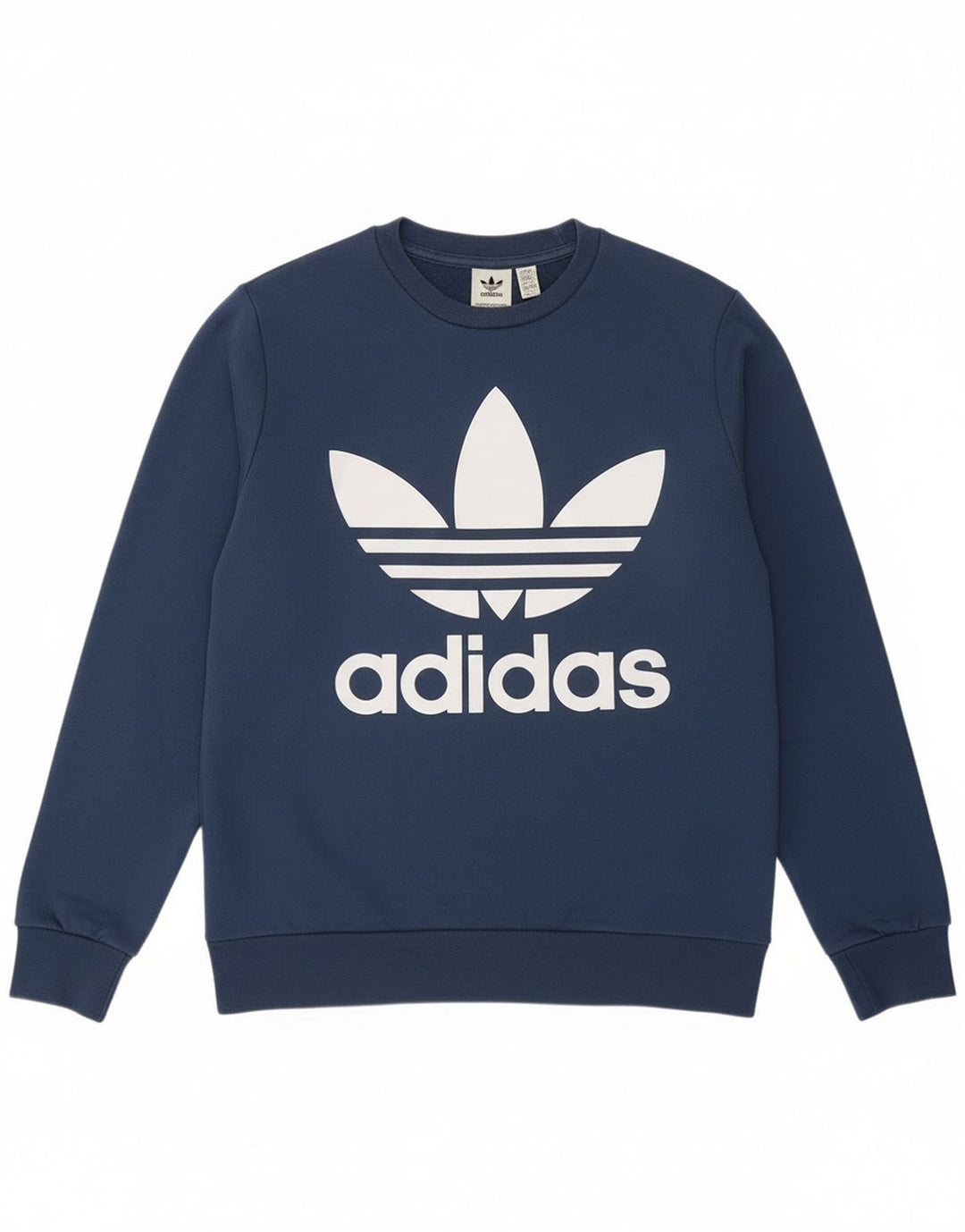 Adidas Băieți Pulover Grafic Pulover 13-14 Ani Bumbac Albastru