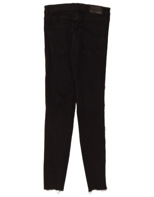 Blugi skinny dama Zara EU 38 Mici W28 L28 Negri