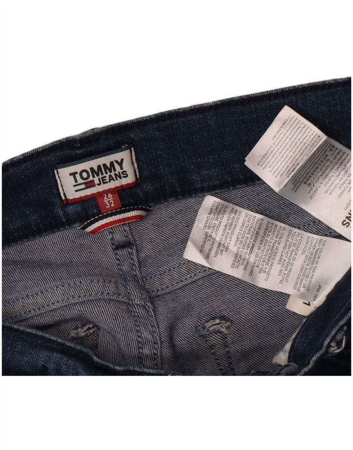 Blugi evazați pentru femei Tommy Hilfiger W26 L32 bumbac albastru