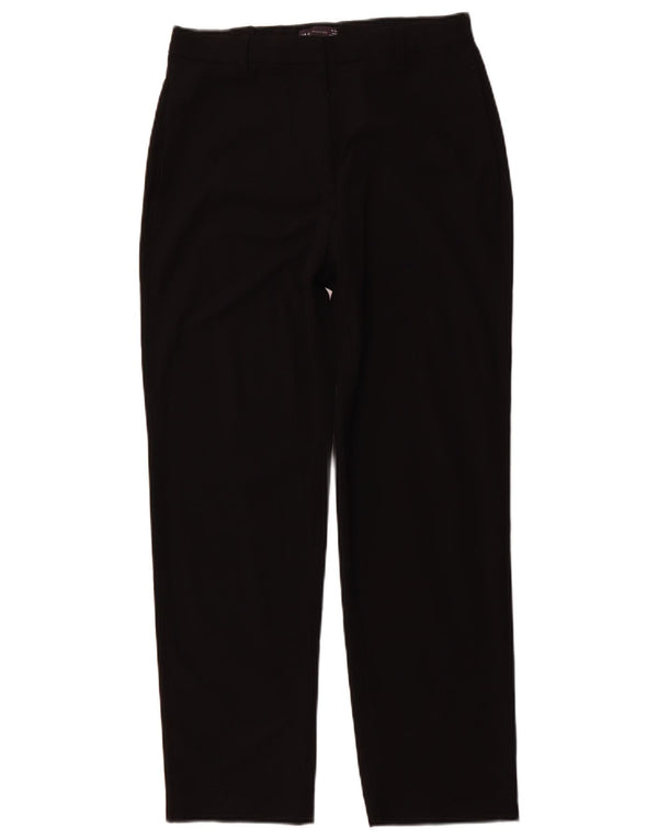 MARKS & SPENCER Pantaloni chino scurti pentru femei UK 10 Small W29 L28 Black