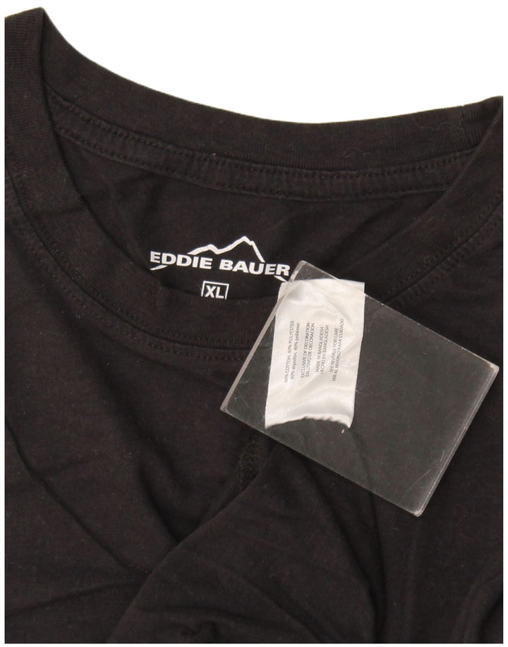 Tricou pentru bărbați Eddie Bauer Top XL bumbac negru