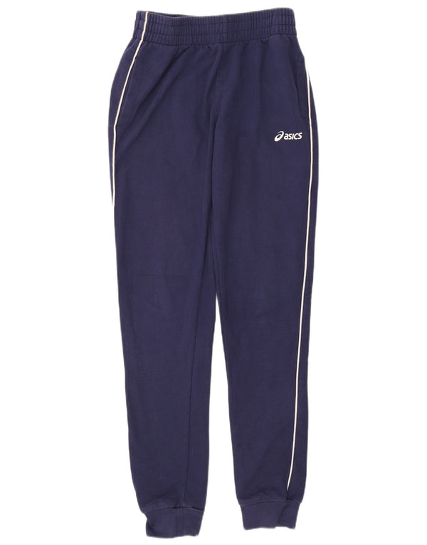 Pantaloni de trening Asics pentru bărbați Pantaloni de jogging, mediu, bleumarin, bumbac