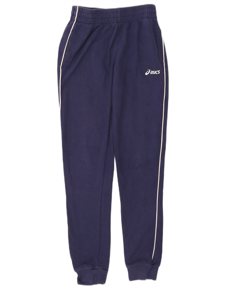 Pantaloni de trening Asics pentru bărbați Pantaloni de jogging, mediu, bleumarin, bumbac