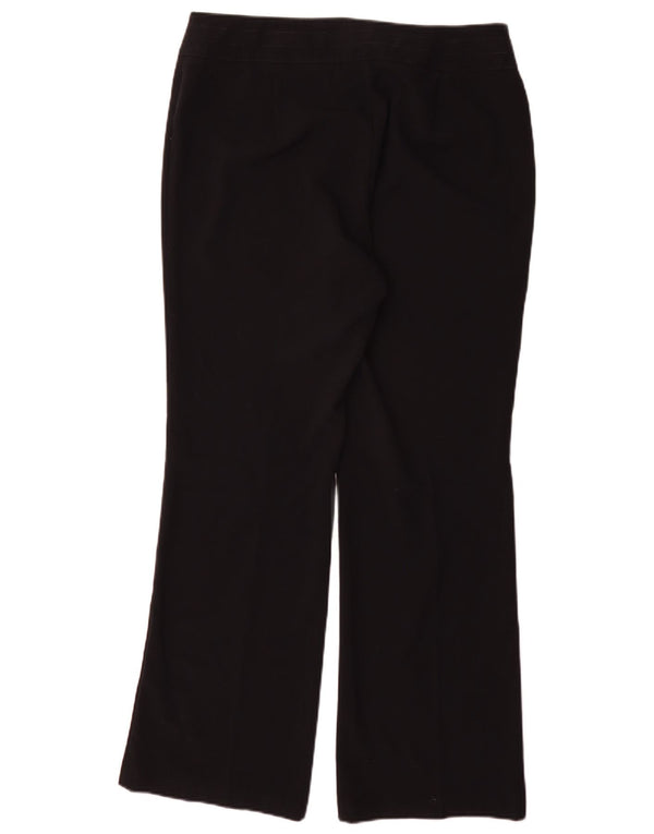 Marks & Spencer Pantaloni casual Bootcut pentru femei UK 14 Large W32 L31 Negru