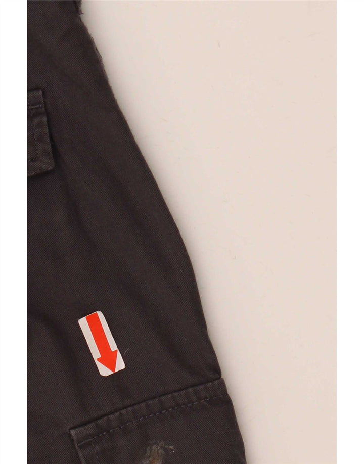Mountain Warehouse Mens Cargo Shorts Medium W32 Grey Cotton