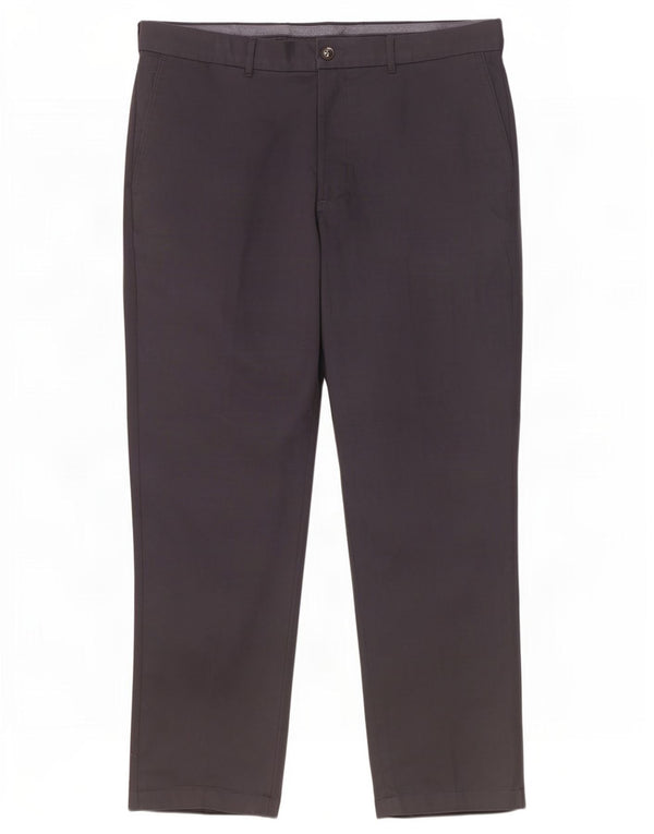Pantaloni chino drepți pentru bărbați Marks & Spencer L38 L31 Bumbac bleumarin