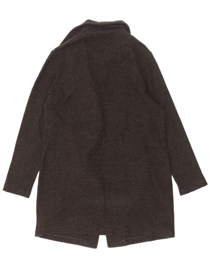 Pulover cardigan cu paragate Phase Eight pentru femei UK 16 Lână neagră mare