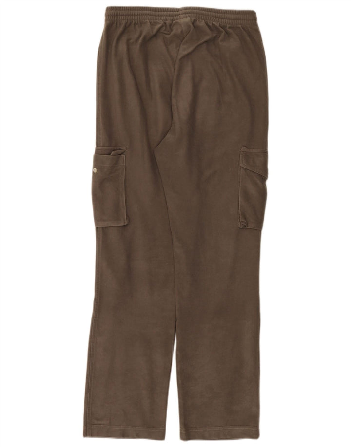 Pantaloni de trening Diadora Cargo Velour pentru bărbați, gri mediu, poliester