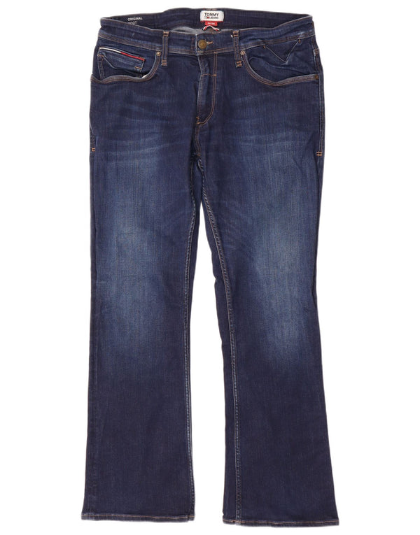 Blugi pentru femei TOMMY HILFIGER Bootcut W34 L30 Bumbac bleumarin