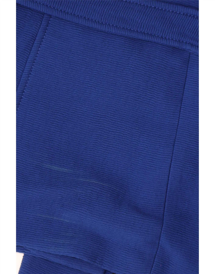 Blazer pentru femei Zara cu 1 nasture UK 16 mare, albastru, viscoza
