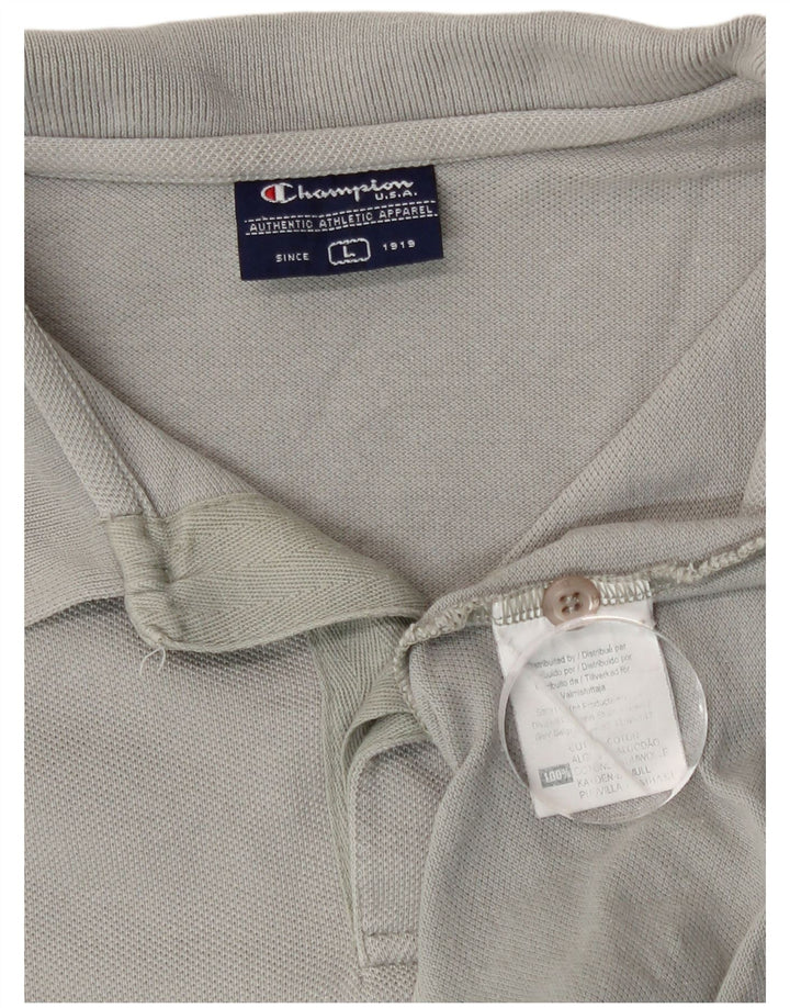 Tricou polo pentru bărbați Champion, mare, gri bumbac