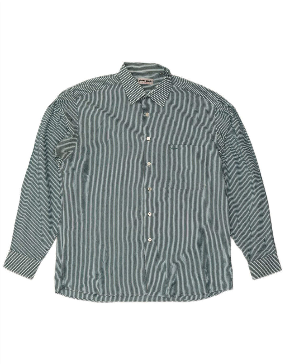Cămașă pentru bărbați Pierre Cardin Mărimea 43 XL Blue Pinstripe