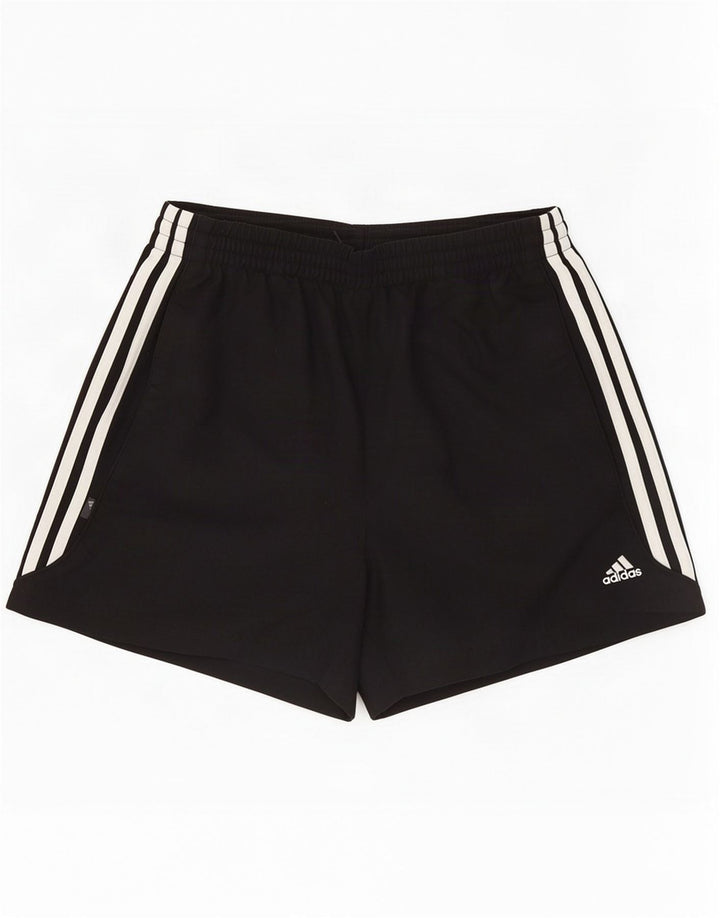 Pantaloni scurți sport adidas pentru bărbați, poliester negru mic