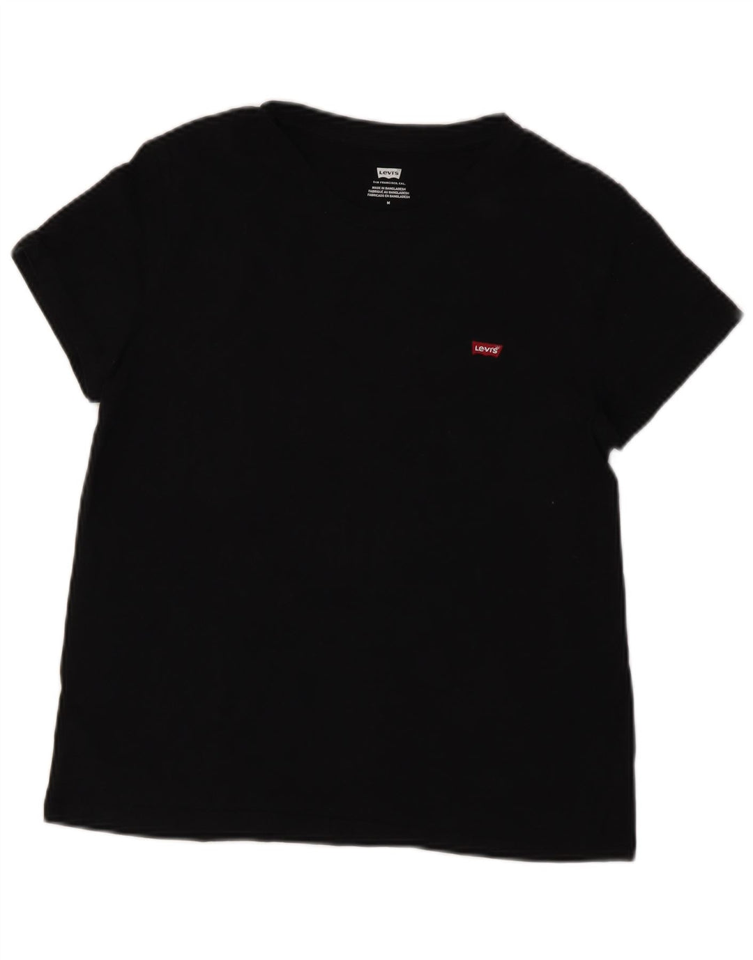 Tricou pentru femei LEVI'S Top UK 12 Medium Black Bumbac