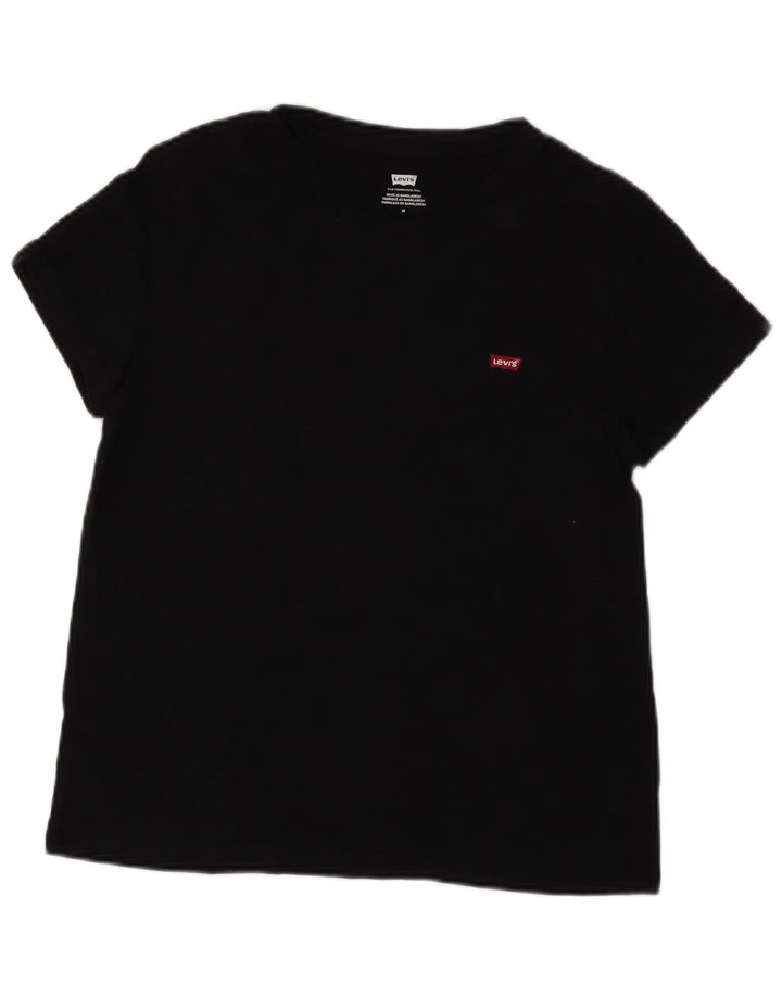 Tricou pentru femei LEVI'S Top UK 12 Medium Black Bumbac