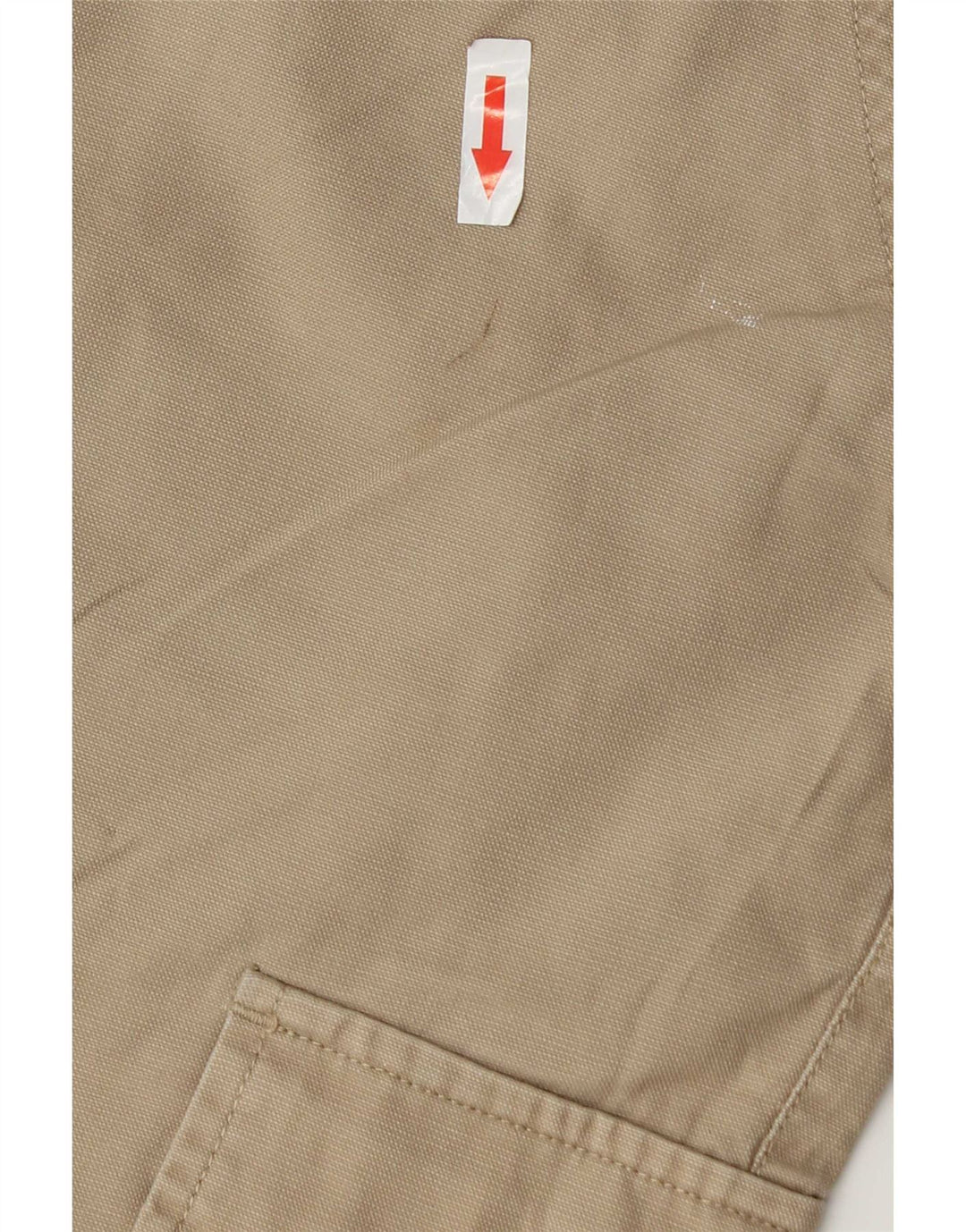 Pantaloni scurți cargo pentru bărbați Zara EU 42 Large W32 Beige Bumbac
