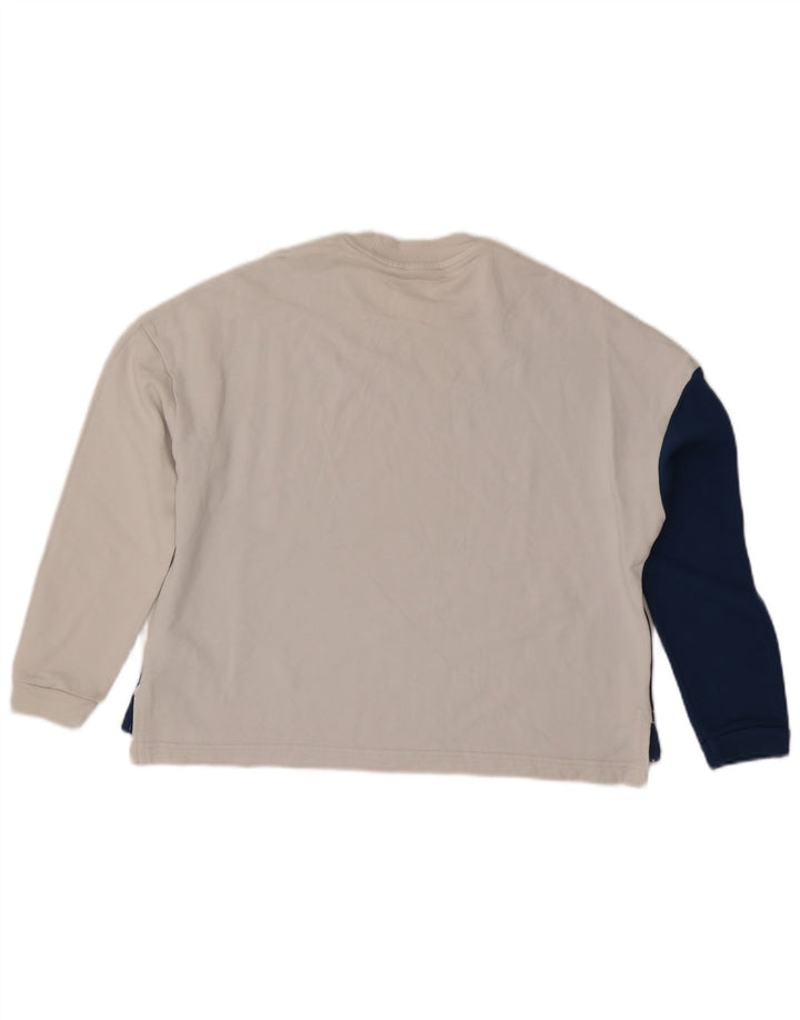 Pulover supradimensionat pentru femei REEBOK UK 16/18, mare, albastru