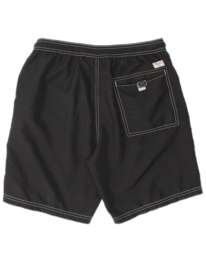 TIMBERLAND Mens Swimming Shorts XS  Black Polyester