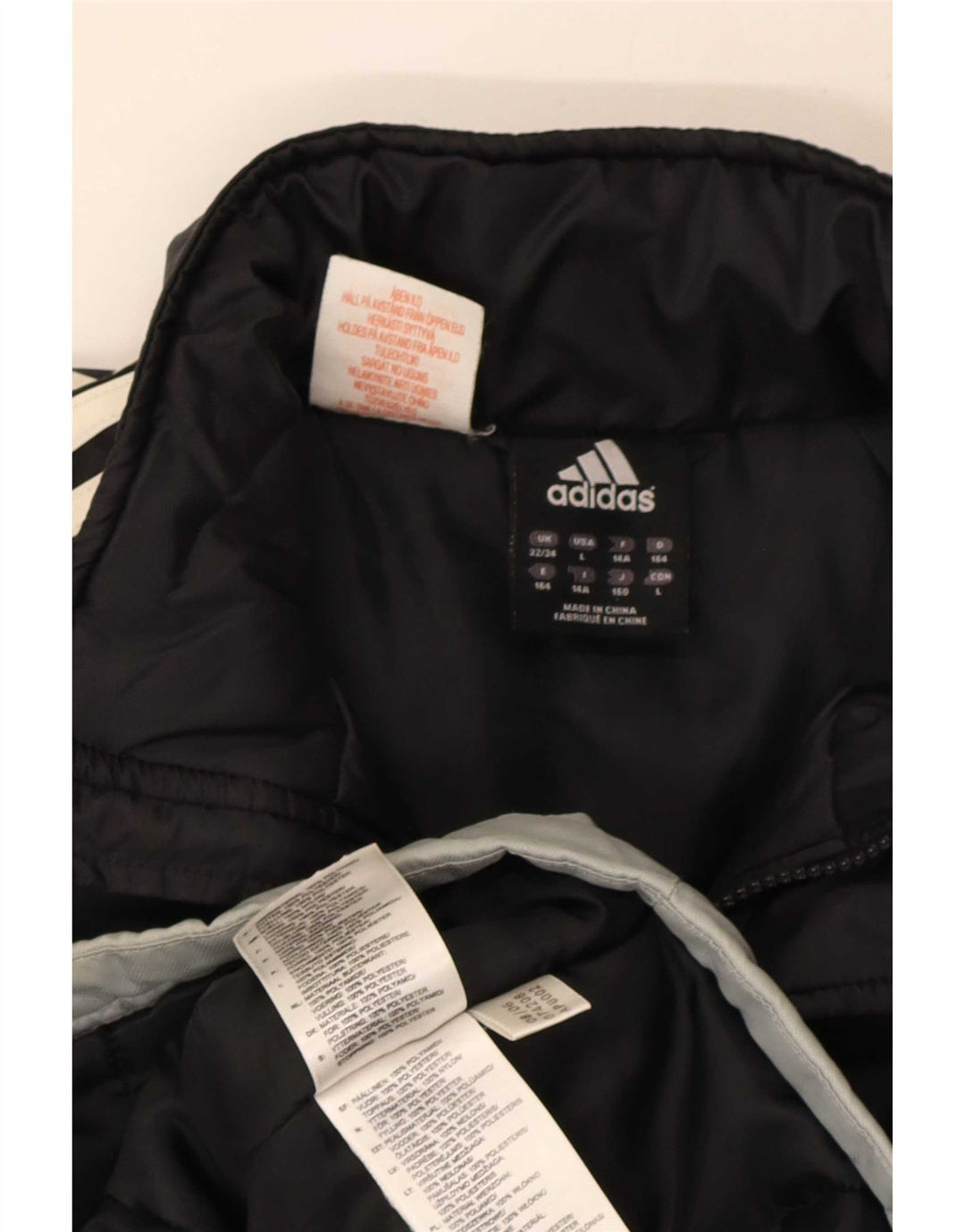 Jachetă de vânt pentru băieți Adidas 13-14 ani, negru, poliester color bloc