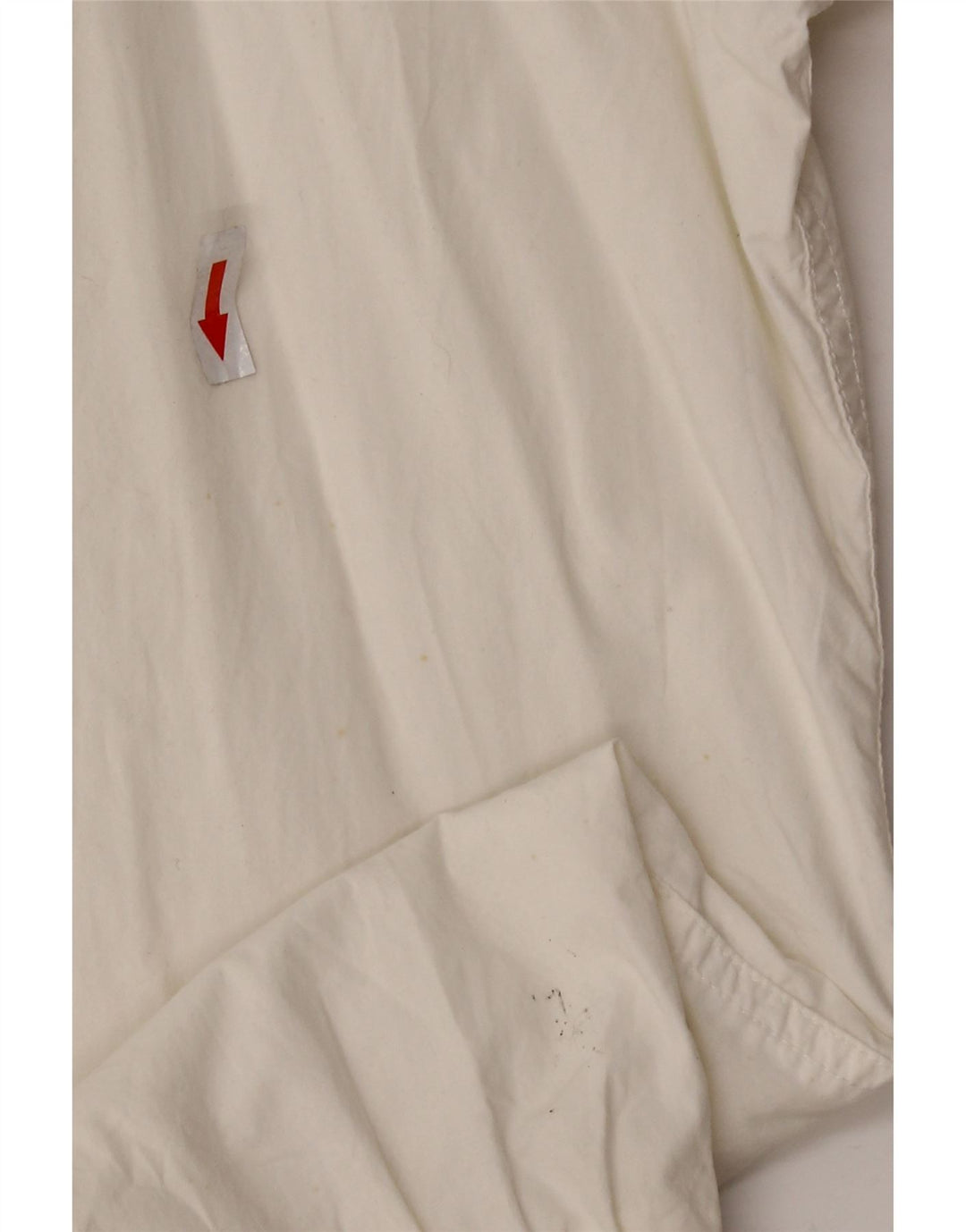 Jachetă bomber crop pentru femei Sergio Tacchini UK 10 Poliester alb mic