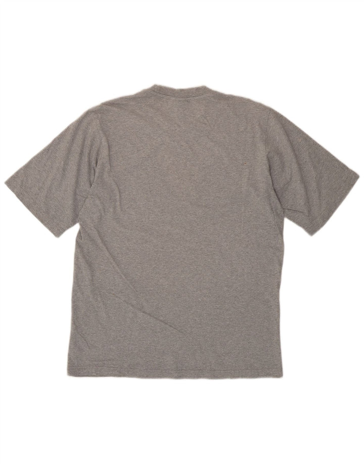 Tricou grafic ADIDAS pentru bărbați Top mic, gri, bumbac