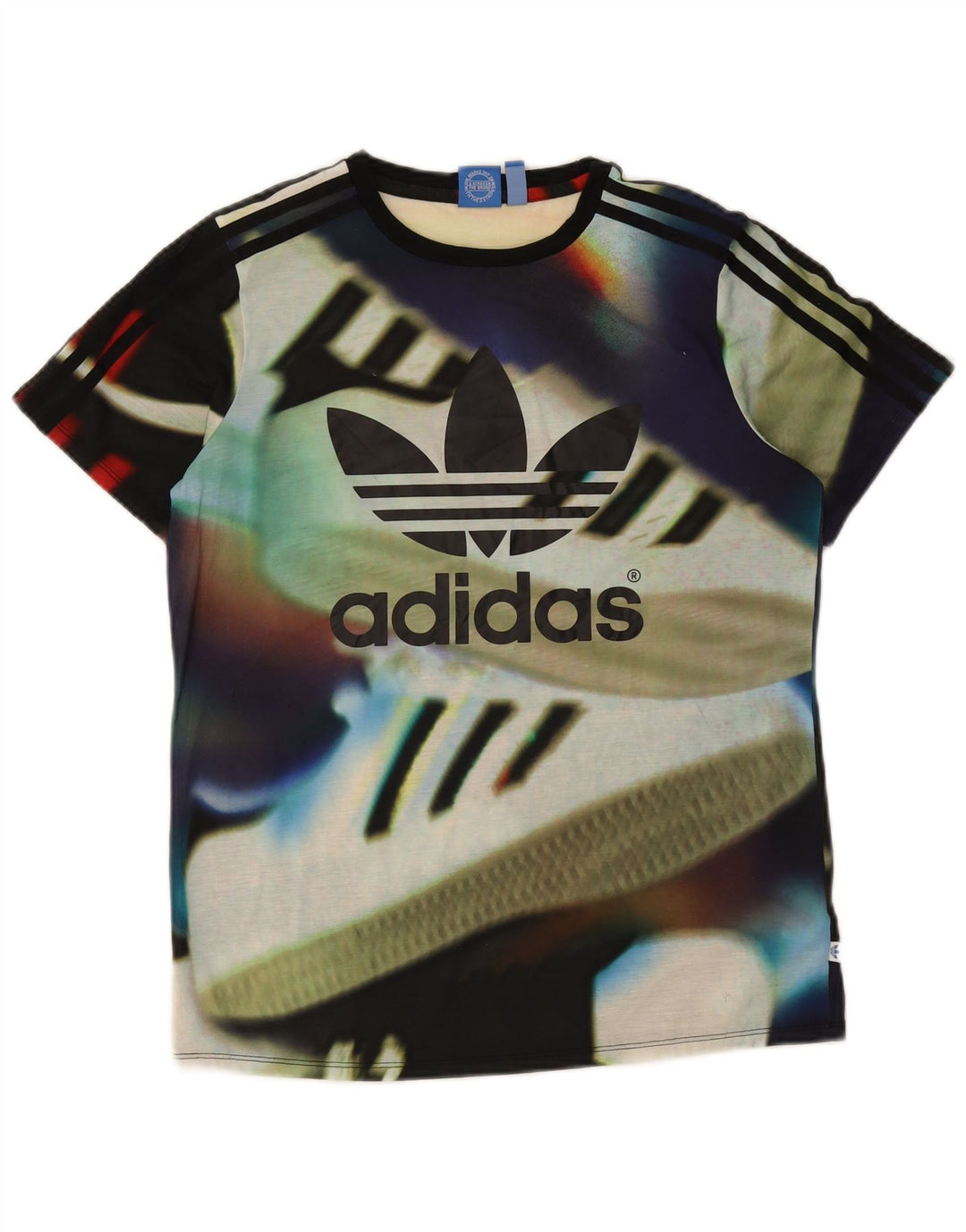 Tricou grafic Adidas pentru femei Top UK 8 Small Multicolor Poliester