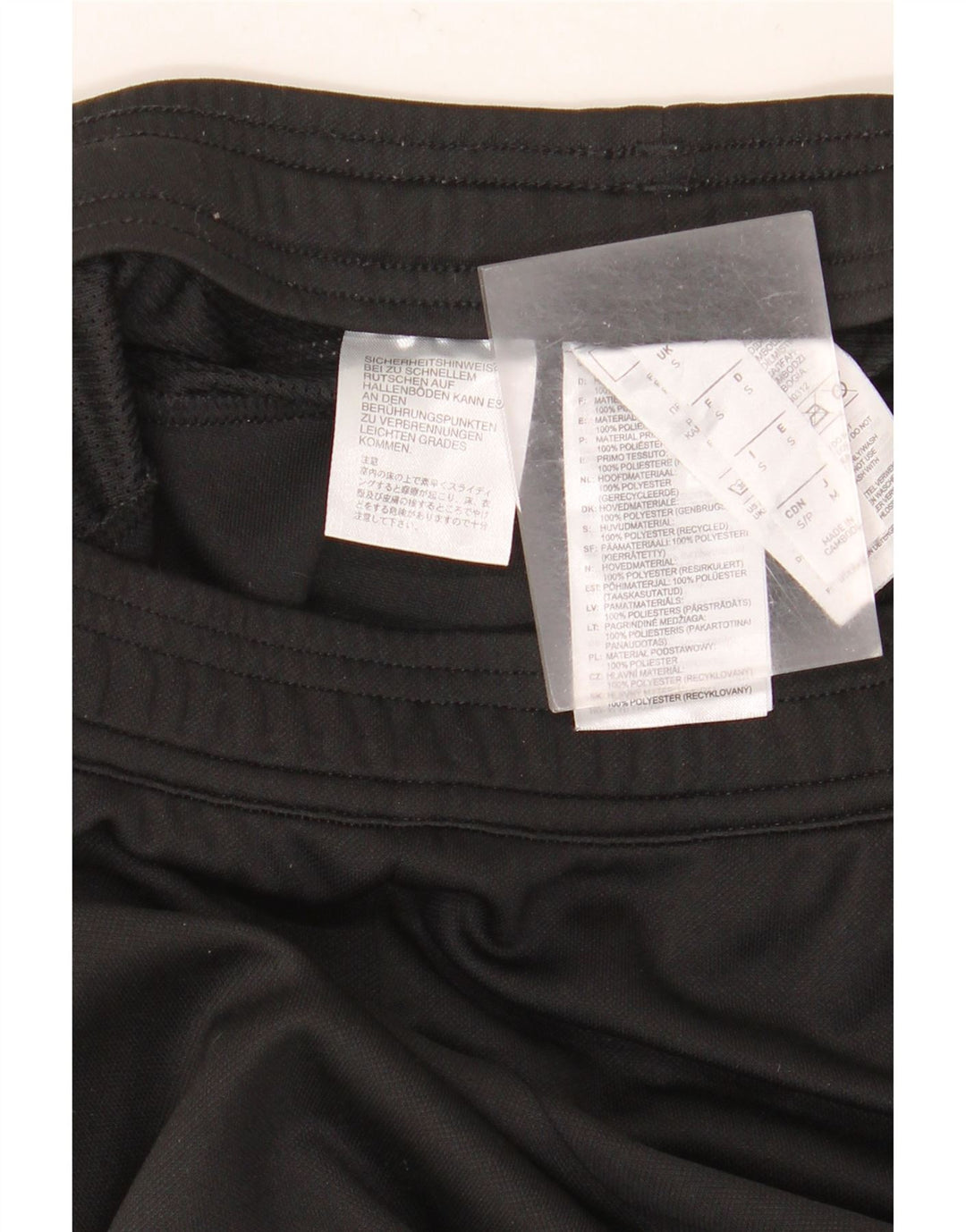 Pantaloni de trening Adidas Aeroready pentru bărbați, poliester negru mic