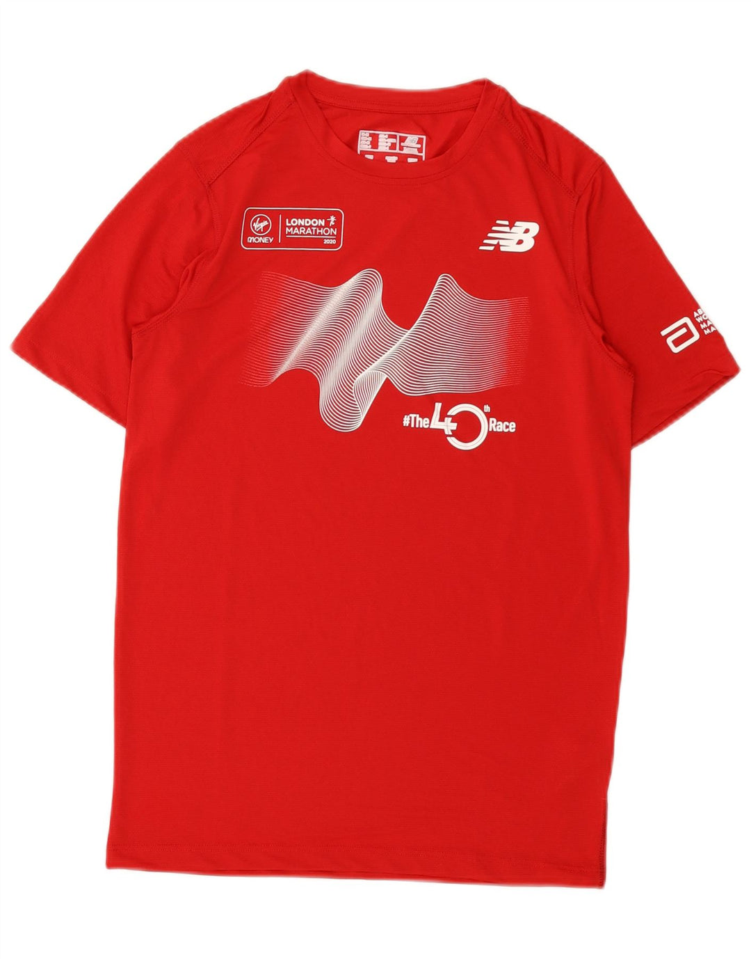 Tricou grafic pentru bărbați New Balance Top XS Poliester roșu