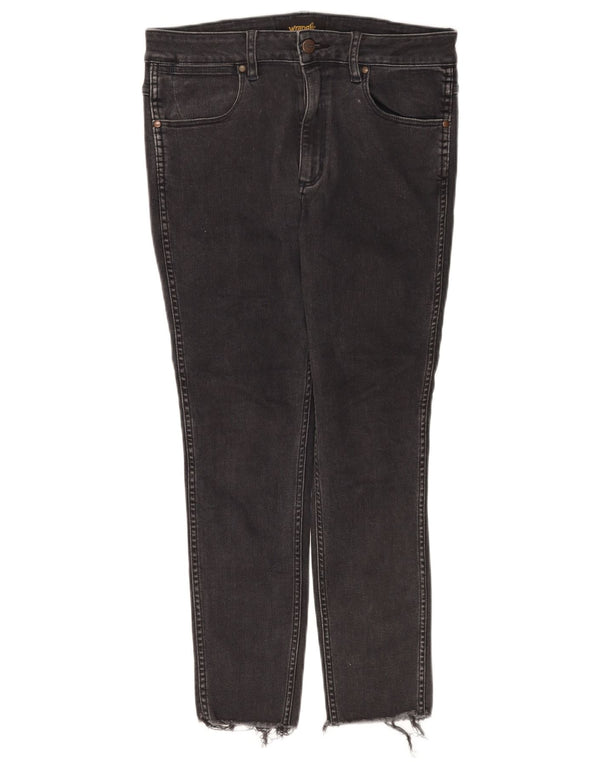 Blugi tăiați pentru femei Wrangler W32 L25 bumbac negru