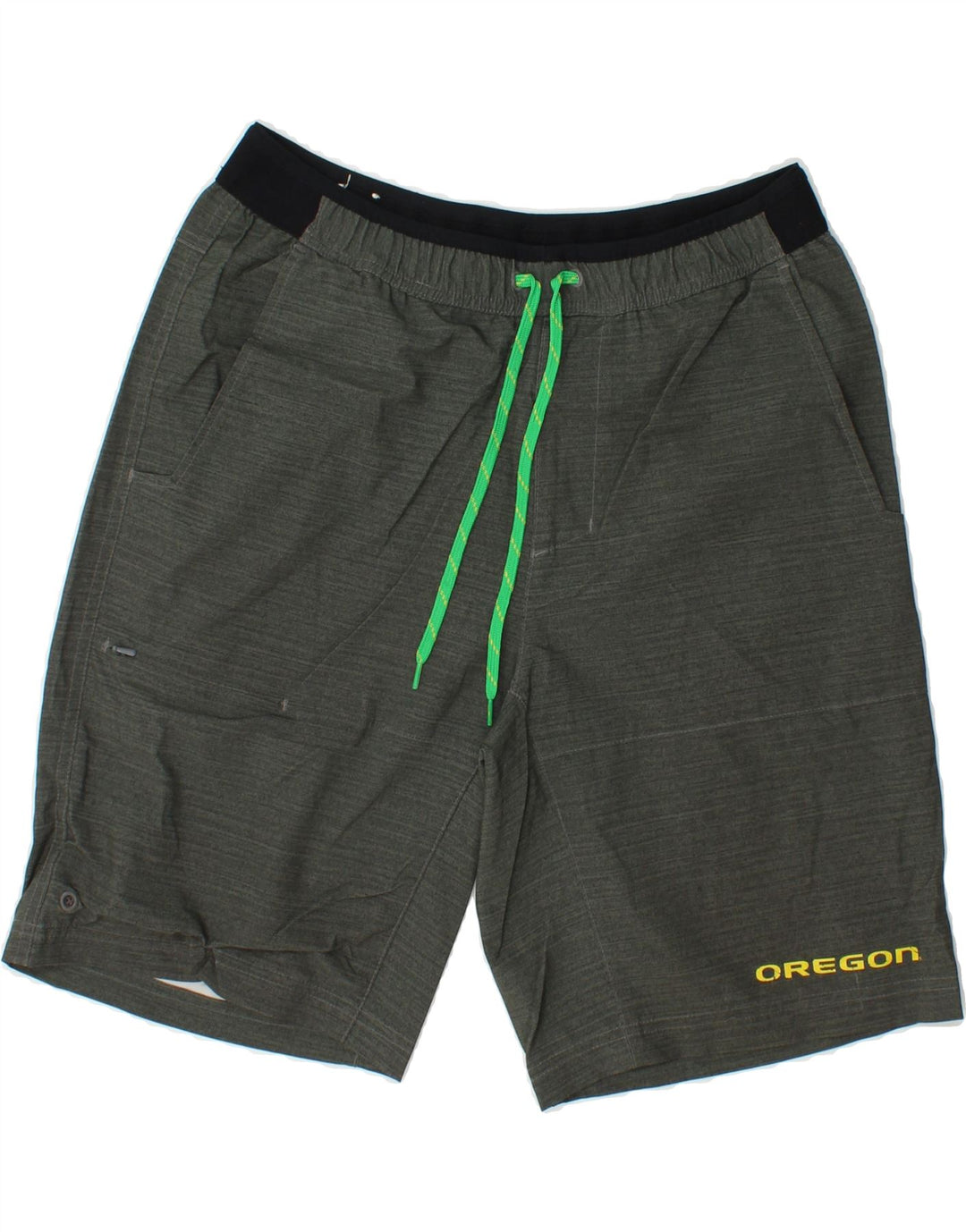 COLUMBIA Mens Oregon Sport Shorts Small  Green Polyester Vintage Columbia and Second-Hand Columbia from Messina Hembry 