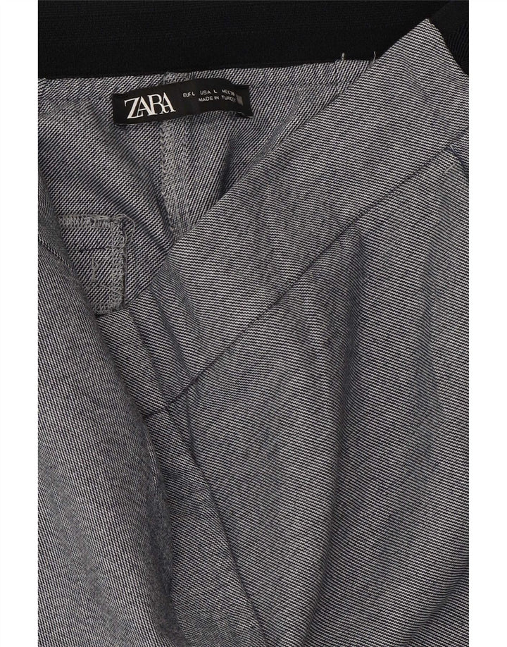 Pantaloni Capri pentru femei Zara L30 L23 Poliester albastru