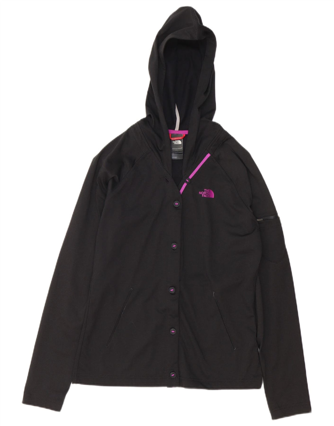 Jachetă de trening cu glugă The North Face pentru femei UK 14 Medium Black