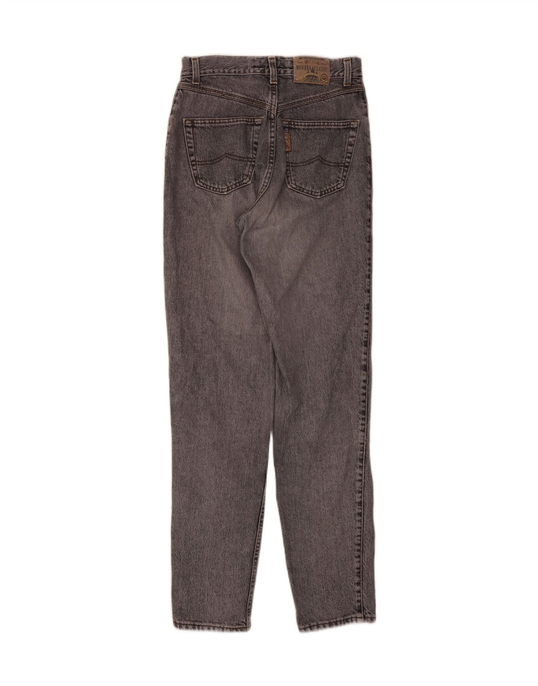 MUSTANG Womens Slim Jeans W26 L32 Grey Vintage Mustang and Second-Hand Mustang from Messina Hembry 