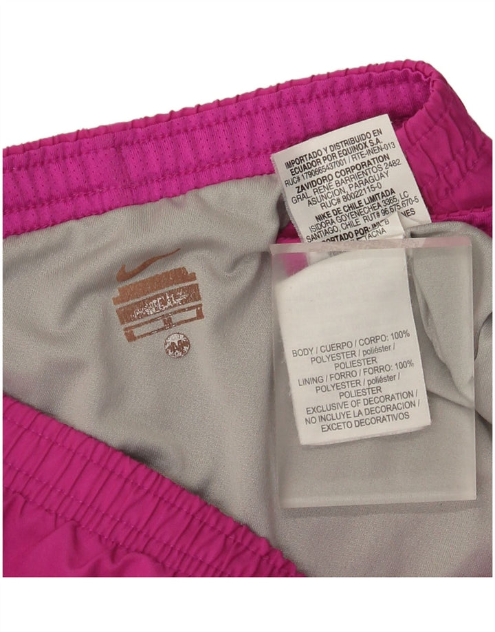 Pantaloni scurti sport Nike pentru femei UK 12 Poliester violet mediu