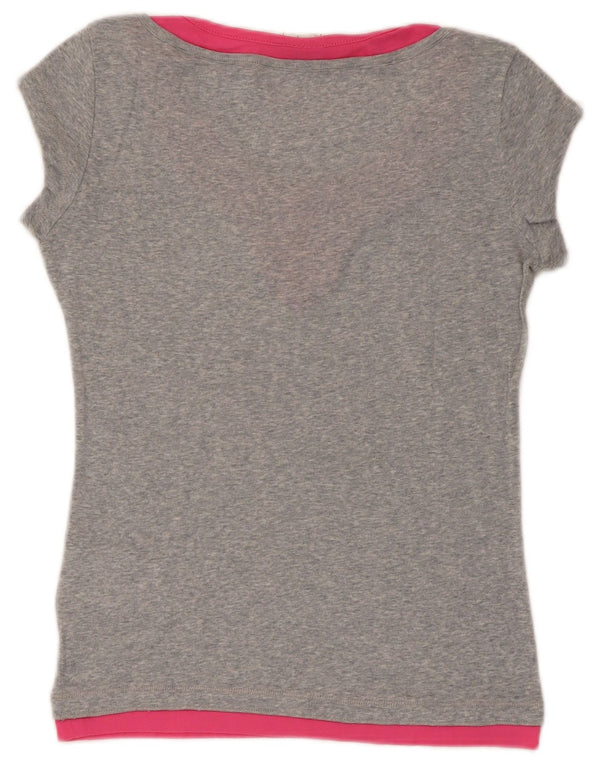 Tricou Champion pentru femei Heritage Fit Top UK 12 Medium Gri Colorblock