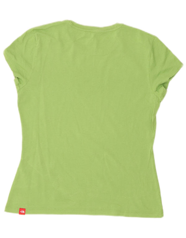 Tricou grafic The North Face pentru femei Top UK 12 Medium Green Bumbac