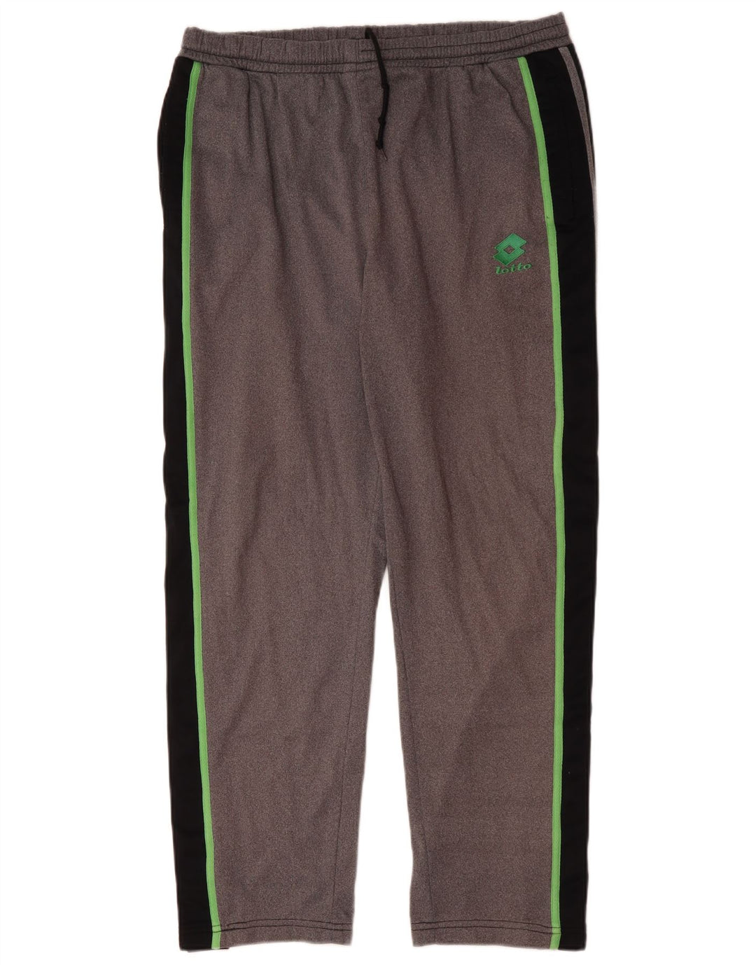 Pantaloni de trening Lotto pentru bărbați Marea Britanie 40/42, mare, gri, poliester color bloc