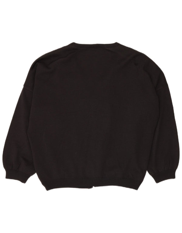 Pulover Cardigan Vintage pentru bărbați, 3XL, gri, mozaic, viscoză